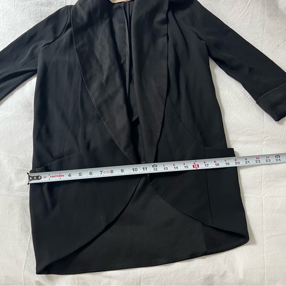 Aritzia Wilfred Chevalier Blazer Jacket Black 0 XS XXS - Picture 8 of 12